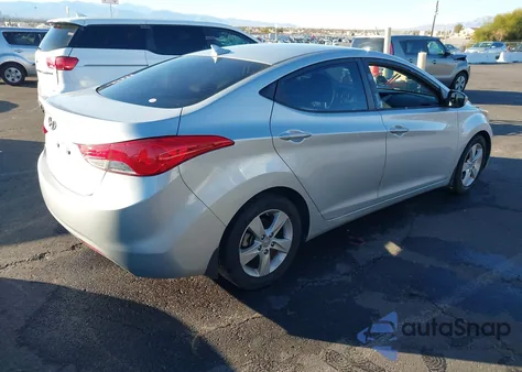 2013 Hyundai Elantra Gls/Limited from USA, damaged, VIN 5NPDH4AE0DH177166
